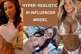 create ai influencer model with lora flux rendering and comfyui workflow