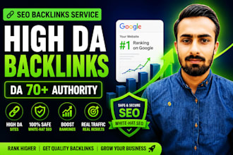 build high da backlinks for google ranking
