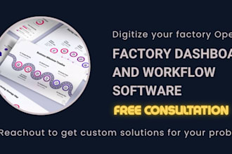 build inventory, fleet, production dashboards and workflow software