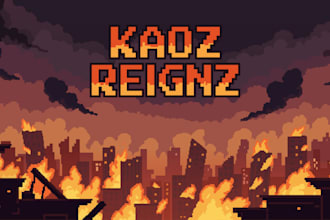 create custom 8 bit pixel art game background