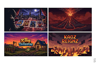 create custom pixel art game environments and backgrounds