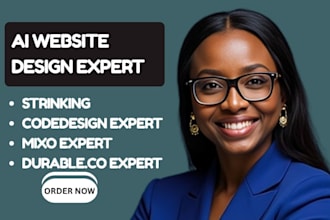 build ai website with strikingly ai codedesign ai mixo durableco