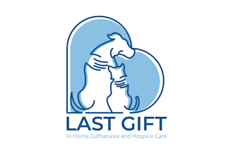 do compassionate home veterinary hospice pet logo design