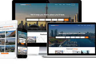 make real estate website,  property wordpress website