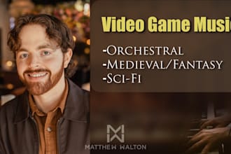 compose orchestral or sci fi music for your video game