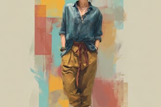 paint digital oil painting portrait