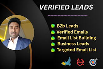 build targeted b2b email list for marketing or influencer outreach
