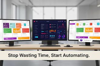 build a custom internal tool or dashboard to automate your business tasks