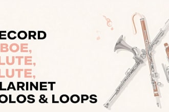 record custom woodwind solos and loops for your music