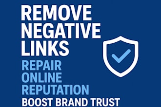do online reputation management orm remove negative link