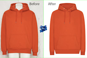do ghost mannequin, neck joint, flat lay image and clothing image editing