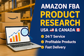 amazon fba product research for USA and canada markets