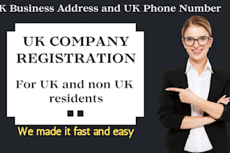do UK company registration for UK and no UK residents