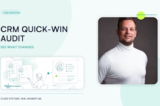 audit your hubspot or pipedrive CRM for quick wins