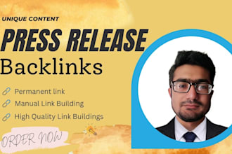 build premium press release backlinks