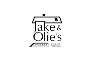 design jake olie guest pool house logo