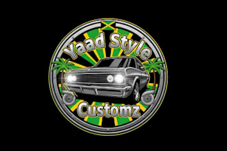 design a professional automotive logo for your car brand
