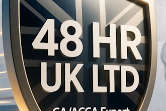 handle UK ltd company formation 48 hour setup by expert
