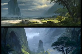 do environment concept arts
