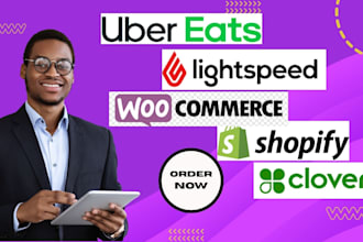 pos integration for uber eats, dri pos, and lightspeed pos