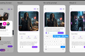 develop flutter ios and android app with clean UI
