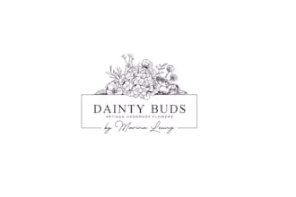 design beautiful floral artist logo
