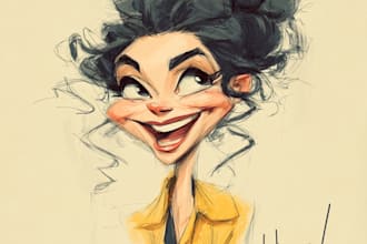 draw political caricature and cartoon