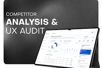 comprehensive competitor analysis and UX audit for a successful UX UI design