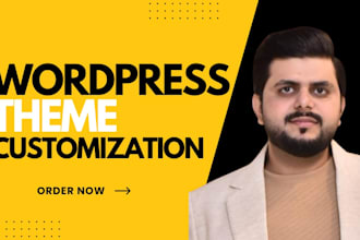 edit wordpress website, theme customization and modify wordpress