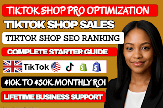 optimize tiktok shop titles, keywords and description for higher SEO ranking