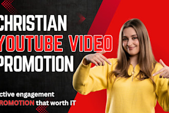 do christian youtube video promotion, gospel, christian video promotion