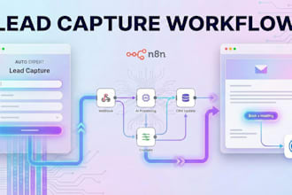 automate lead capture and follow up with n8n