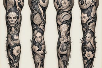 draw custom tattoo designs