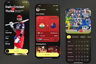 develop a fantasy sports website and mobile app with admin dashboard