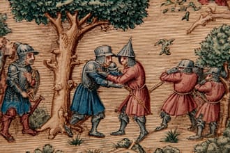 draw medieval illustration, art, miniatures