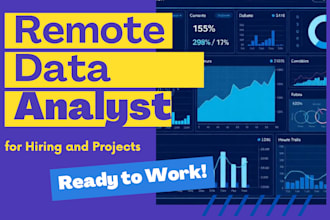 work as a remote data analyst, bi developer, data entry