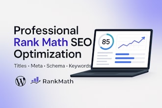 do professional rank math SEO optimization