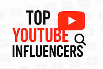 find the best youtube influencers to promote your brand or product