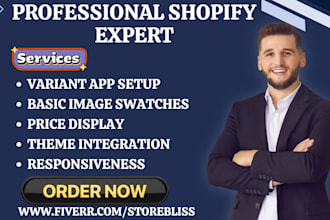 setup shopify variant easyflow globo swatchking variant infinite optis glo