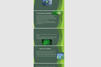 design professional powerpoint presentation for business or students
