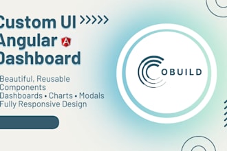 create custom and reusable angular UI components