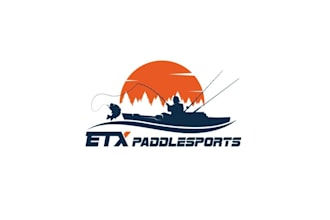 design kayak fishing store logo