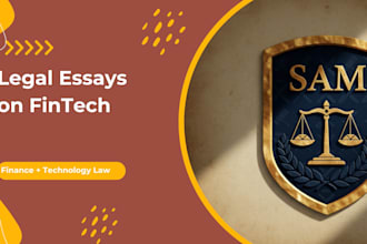 write legal essays on fintech