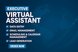 be your executive virtual assistant