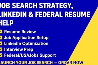 launch job search strategy linkedin profile interview prep