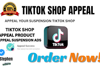 appeal tiktok shop appeal, unban tiktok shop reinstatement fix tiktok product