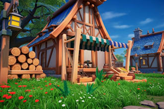 create 3d assets for games