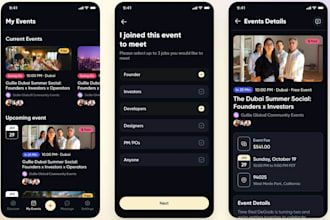 develop a modern event booking and ticketing platform for your brand