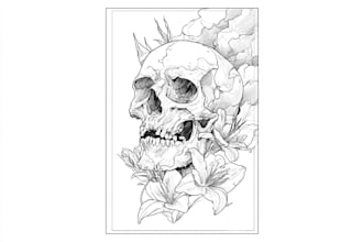 design an artistic line art or minimalist tattoo art