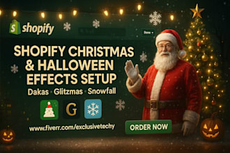 setup christmas animation effects halloween dakas christmas snowfall glitzmas